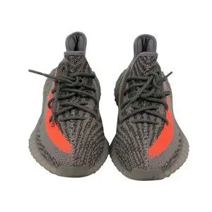 Adidas Yeezy 350 Boost v2 Beluga Orange Tan Low Top Size 10.5 With OG Box Yeezy x Adidas Grey/Orange Knit Fabric Boost 350 V2 Beluga  main image 3